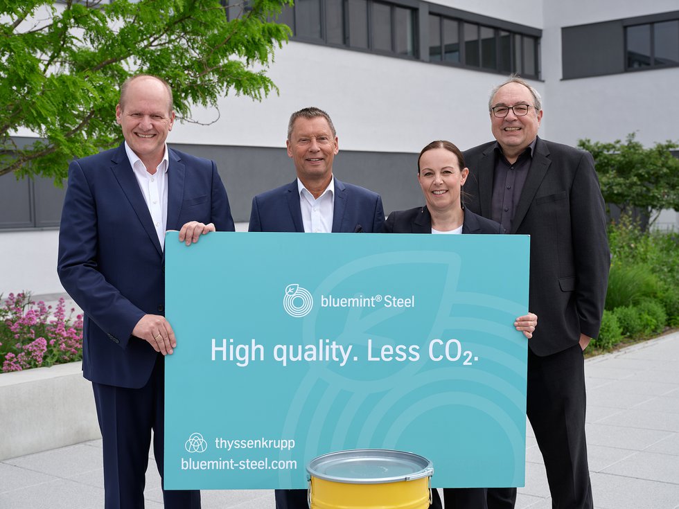 Sika now also relies on sustainable bluemint packaging steel from